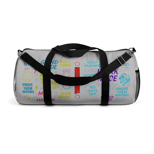 GYM Duffel Bag – Prove Them Wrong, Grind Harder, Perfect for Gym & Travel