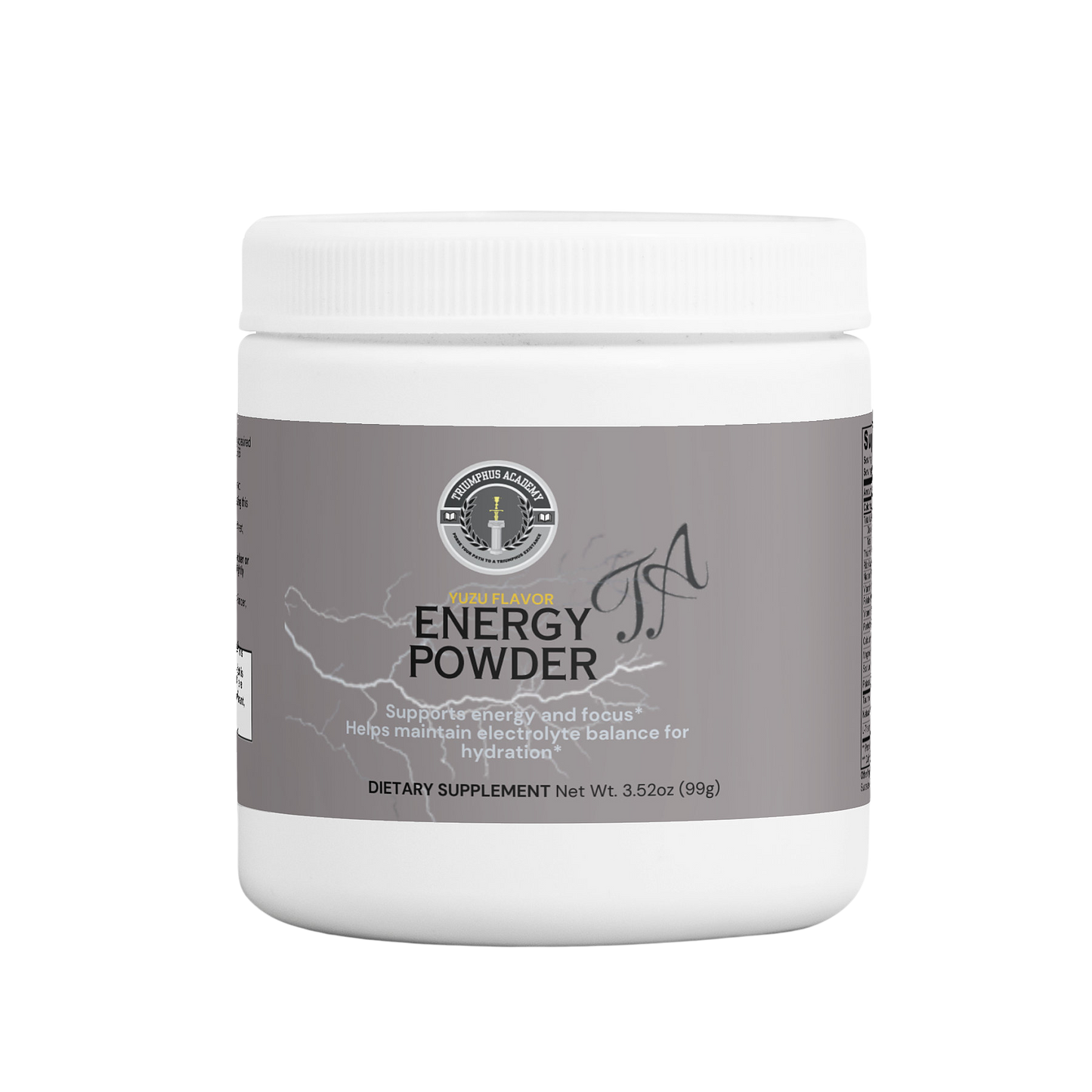 Energy Powder yuzu Flavor Triumphus Academy