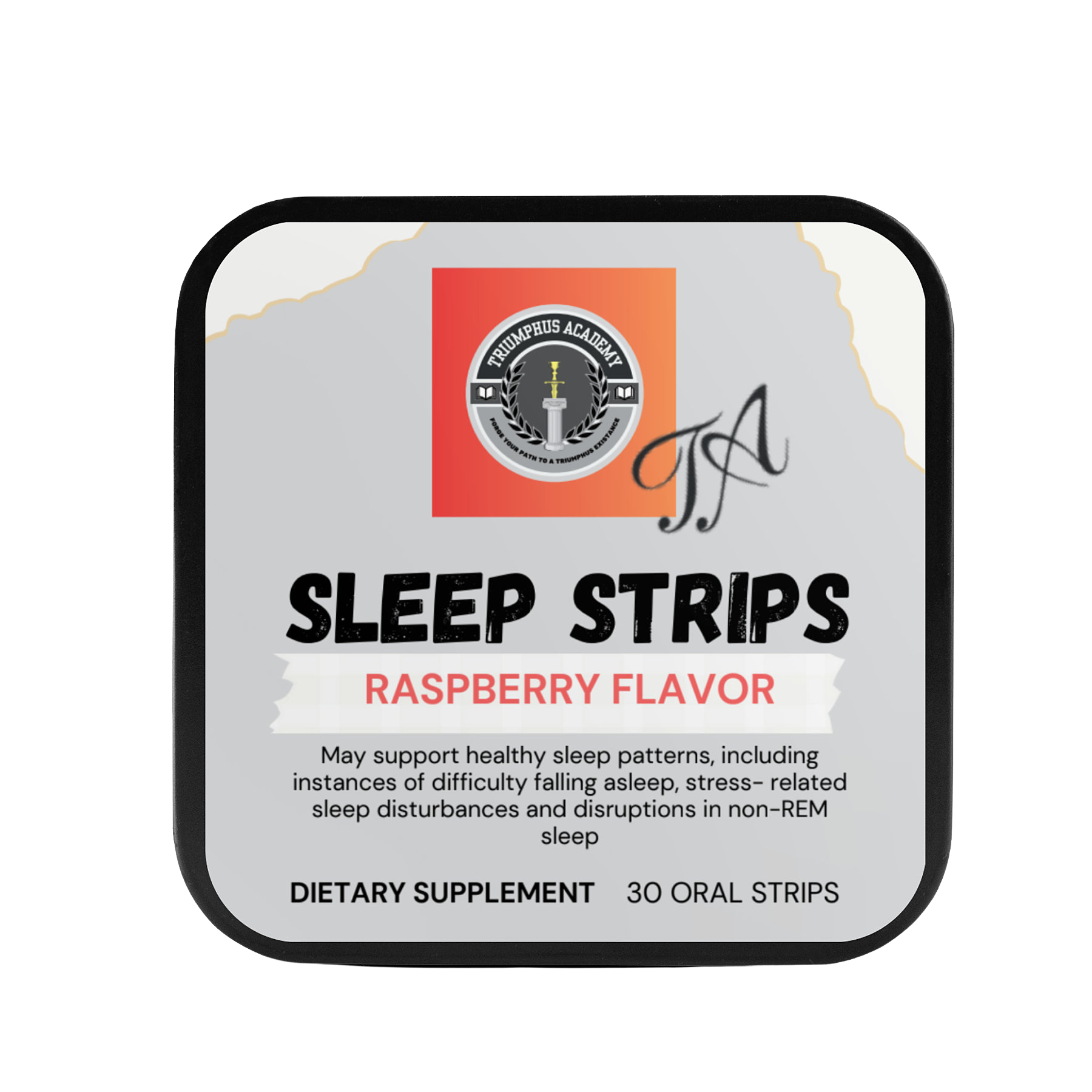 Sleep Strips Rasberry Flavor Triumphus Academy